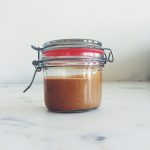 Roasted almond butter with a touch of sea salt